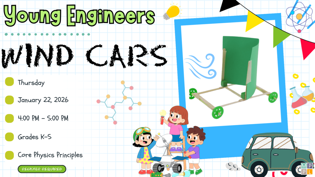 Three boys next to the car playing a sail car.